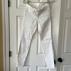 Lilly Pulitzer South Ocean Skinny White Jeans (Size 2)